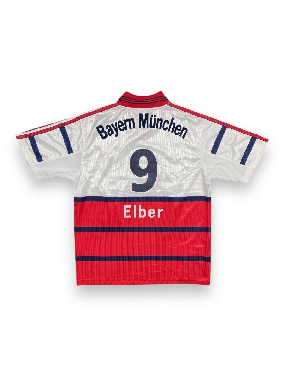 Bayern München Away Shirt 1998/00 Elber #9 - 8/10 - XL Kids