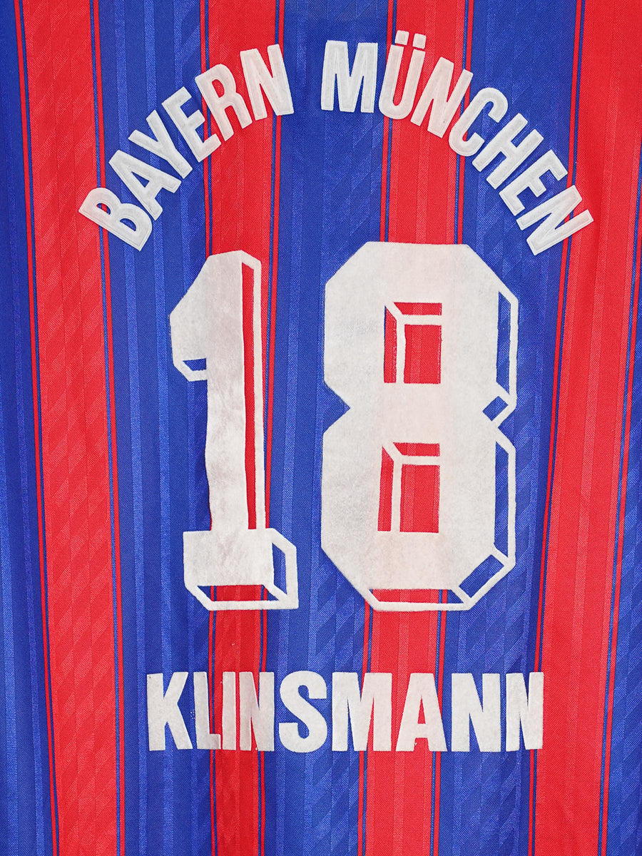 Bayern Munich Home Shirt 1995 - 1997 Klinsmann 18 (M)