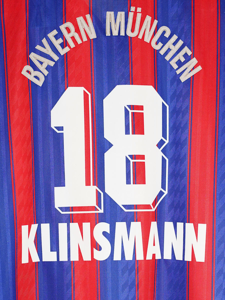 Bayern Munich Home Shirt 1995 - 97 Klinsmann 18 (XXL)