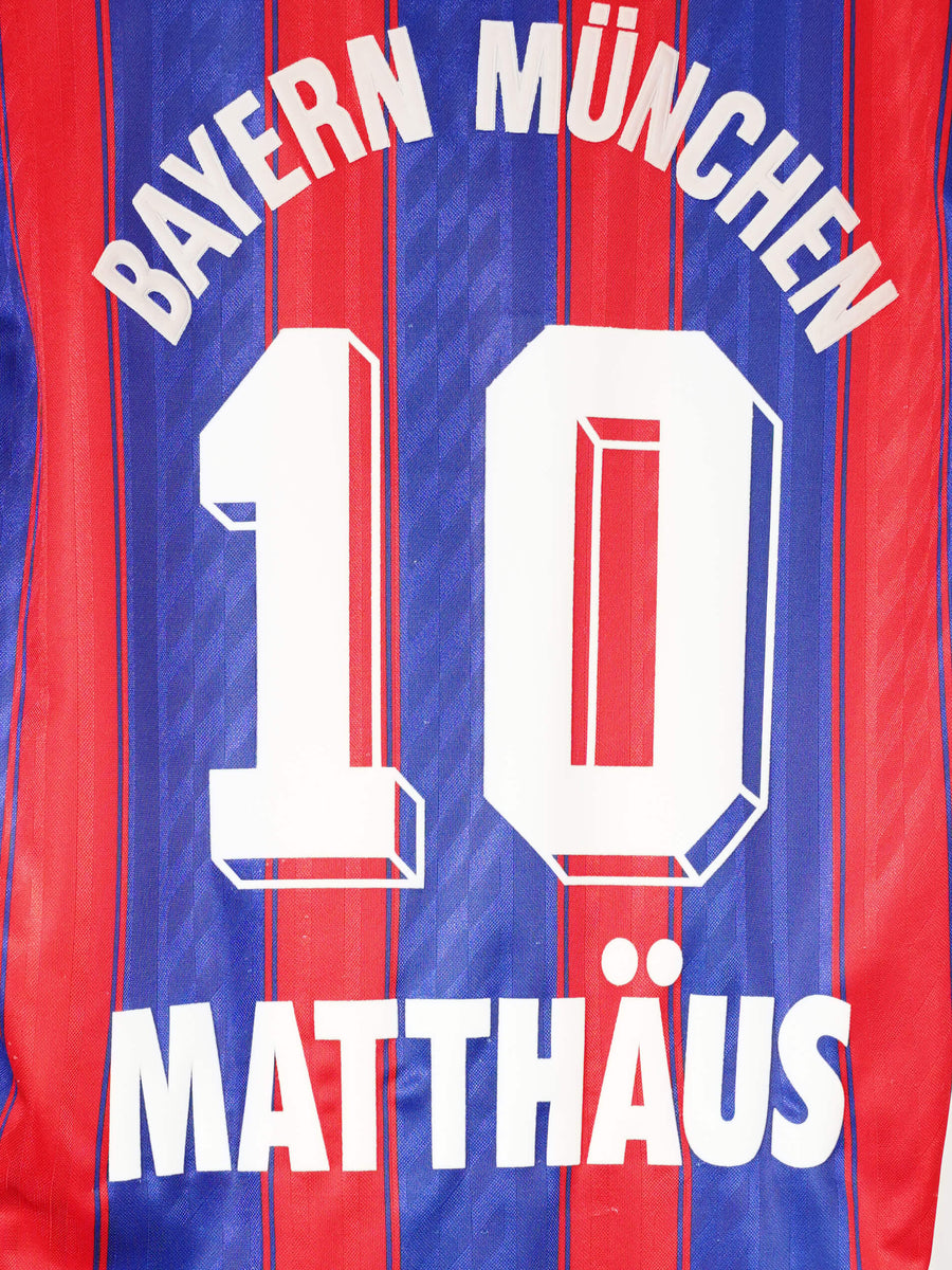 Bayern Munich Home Shirt 1995-97 Matthaus 10 (M)