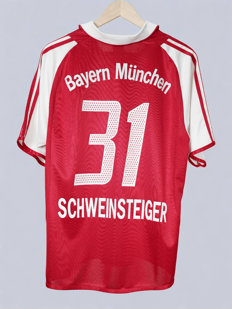 Bayern Munich Home Shirt 2003/4 Schweinsteiger 31 (M)
