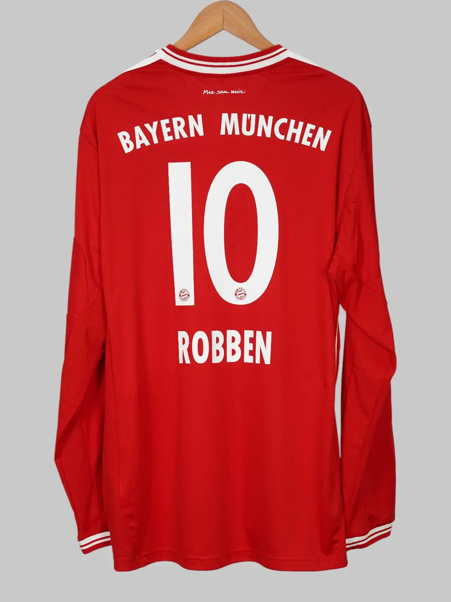 Bayern Munich Home Shirt 2013/14 L/S Robben 10 (XXL)