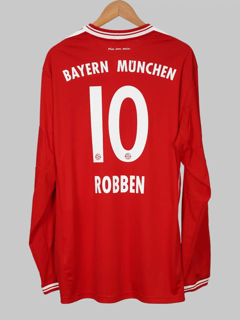 Bayern Munich Home Shirt 2013/14 L/S Robben 10 (XXL)