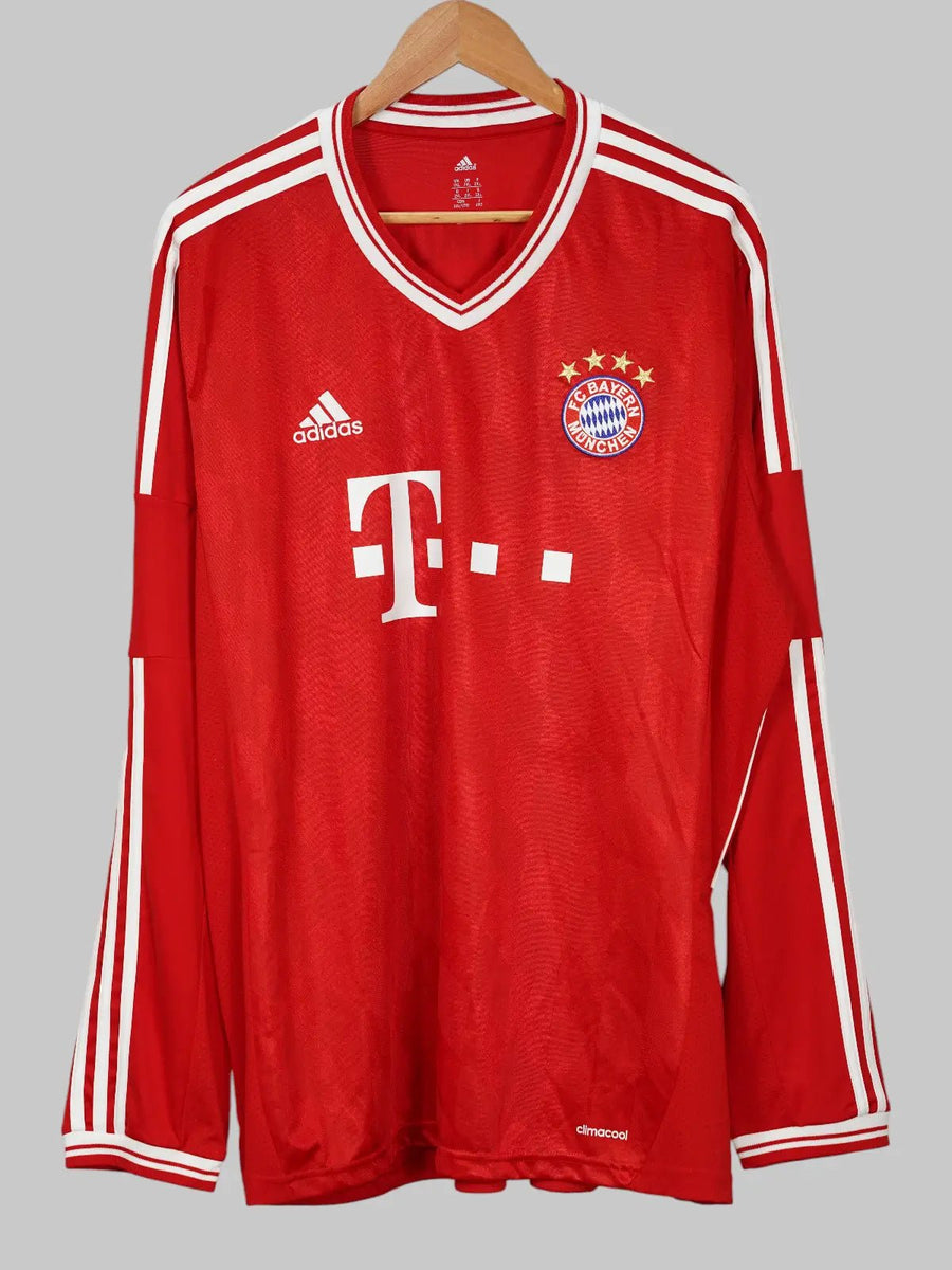 Bayern Munich Home Shirt 2013/14 L/S Robben 10 (XXL)