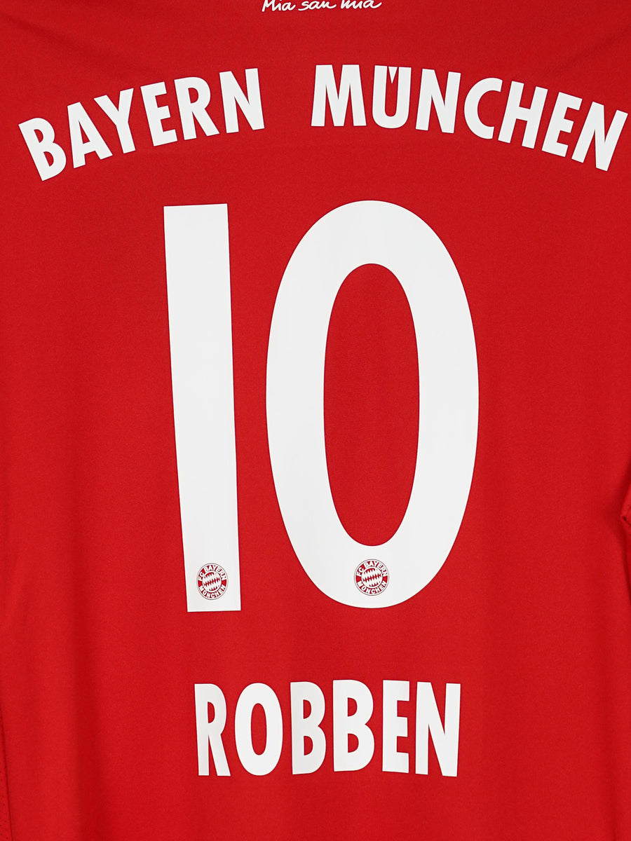 Bayern Munich Home Shirt 2013/14 L/S Robben 10 (XXL)