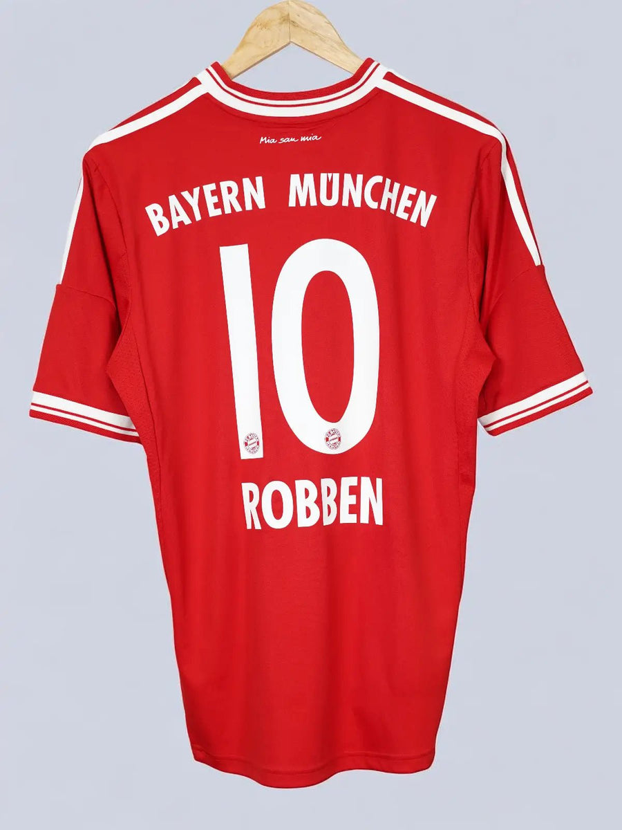 Bayern Munich Home Shirt 2013/14 Robben 10 (M)