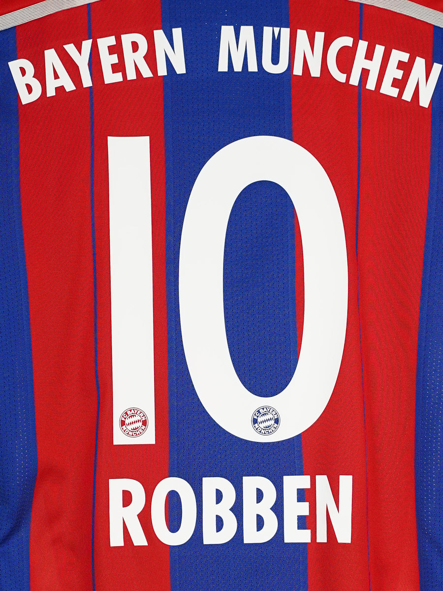 Bayern Munich Home Shirt 2014/15 Robben 10 (M)