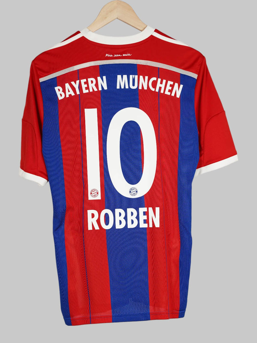 Bayern Munich Home Shirt 2014/15 Robben 10 (M)