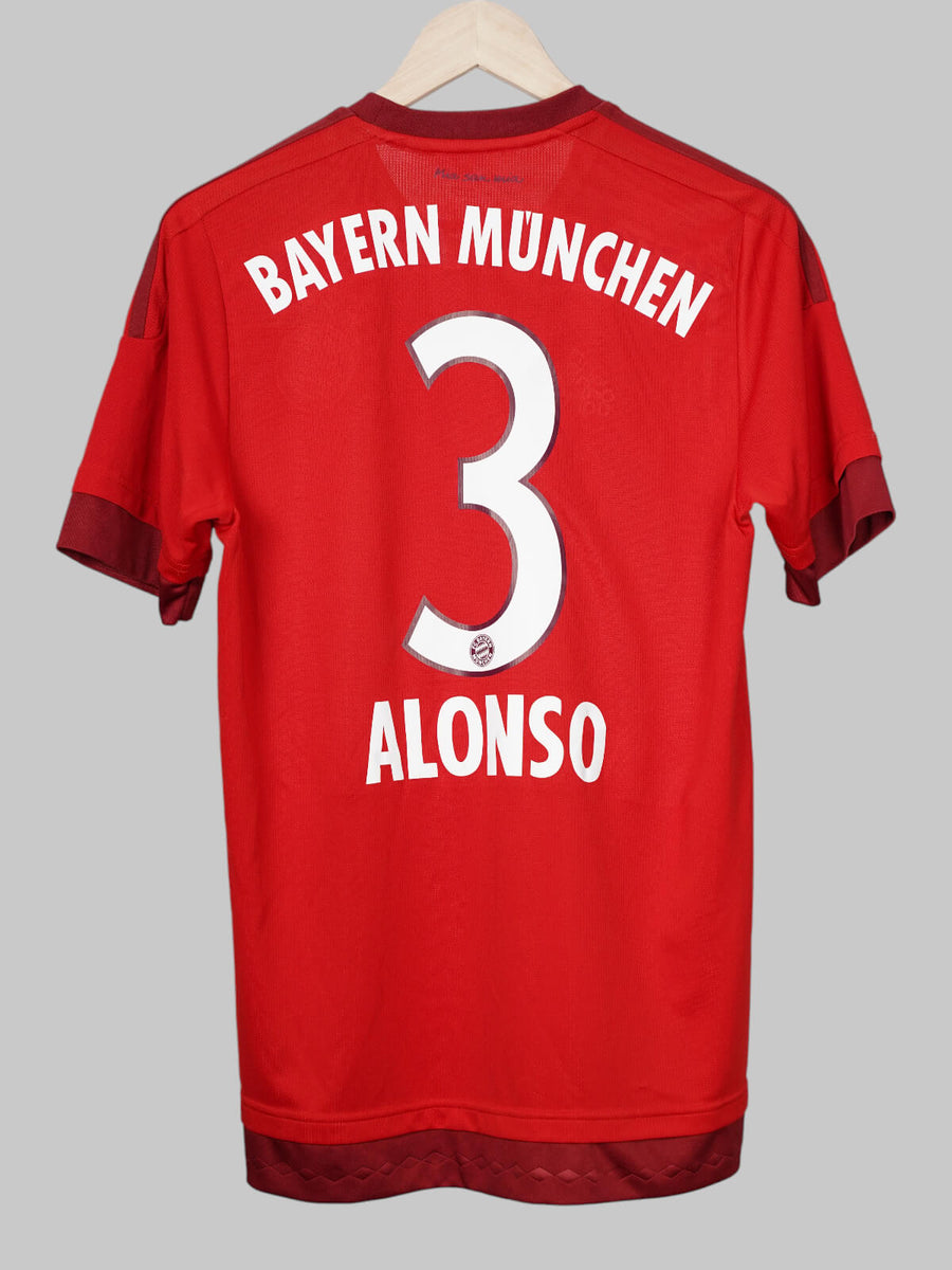 Bayern Munich Home Shirt 2015/16 Alonso 3 (M)