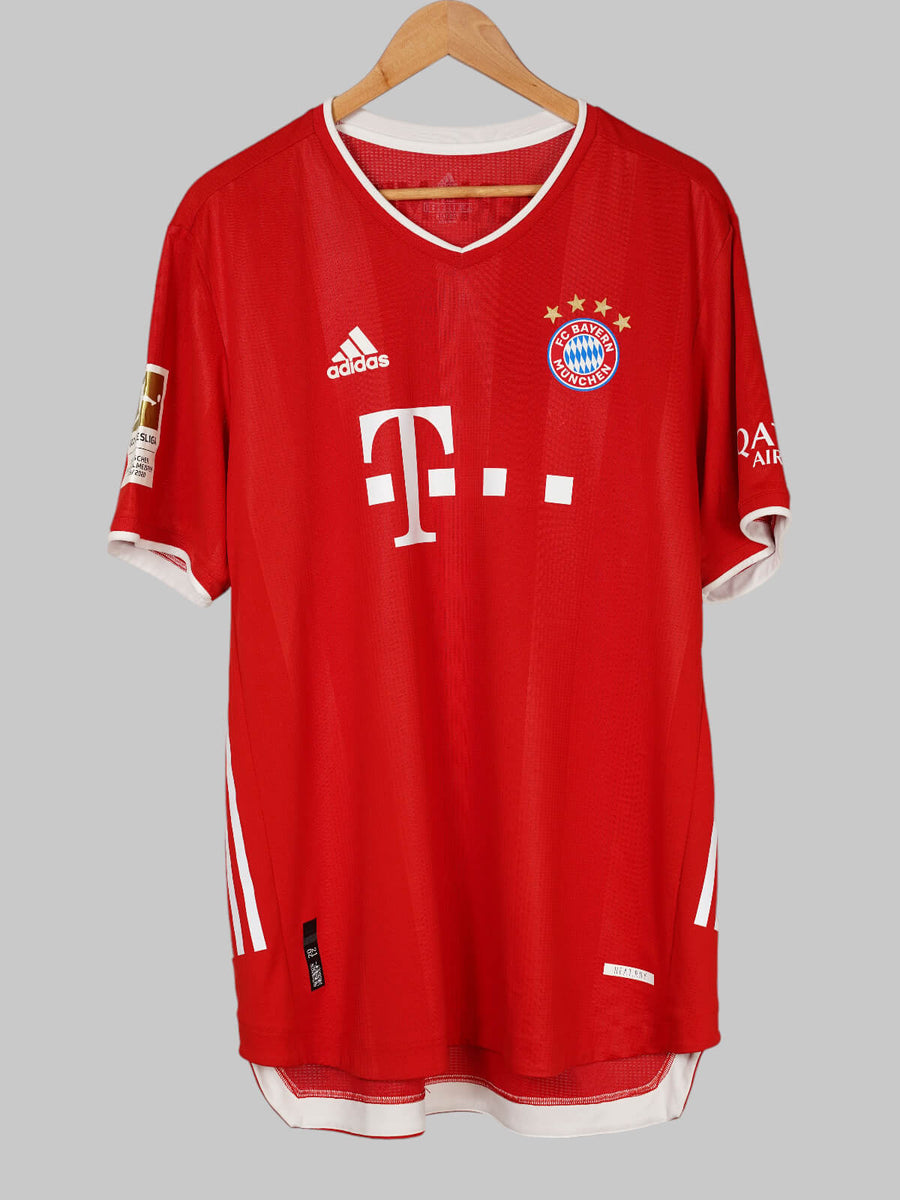 Bayern Munich Home Shirt Player Issue 2020/21 Lewandowski 9 (XL)