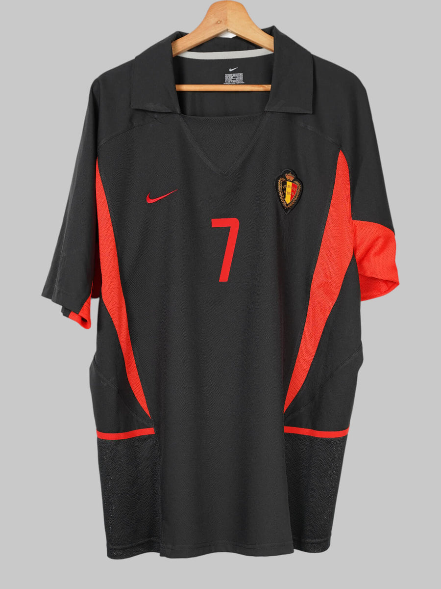 Belgium Away Shirt 2002/3 Wilmots 7 (XL)