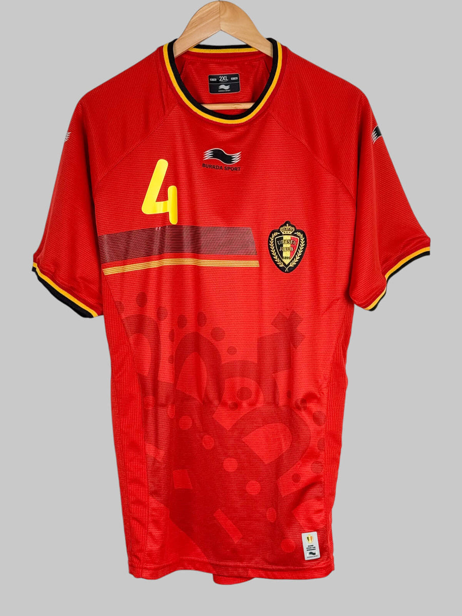 Belgium Home Shirt 2014/15 Kompany 4 (XXL)