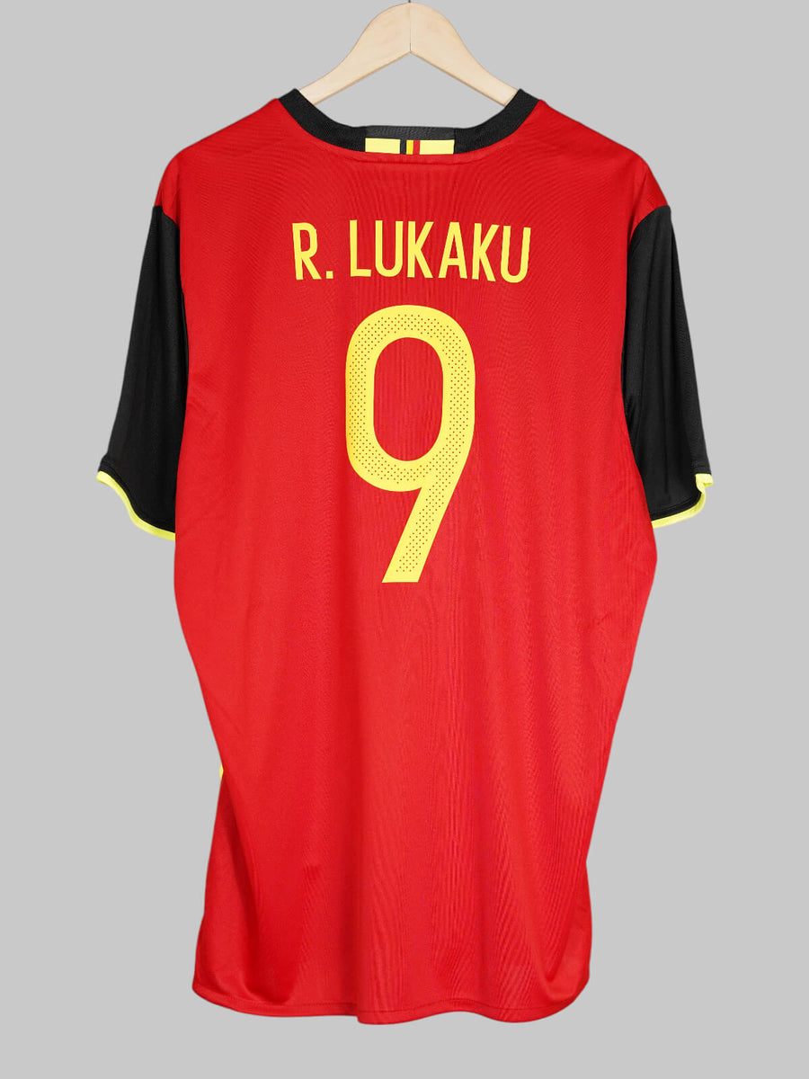 Belgium Home Shirt 2016/17 Lukaku 9 (XL)
