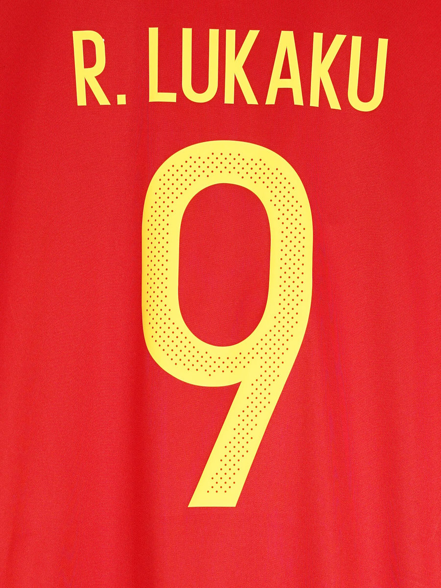 Belgium Home Shirt 2016/17 Lukaku 9 (XL)