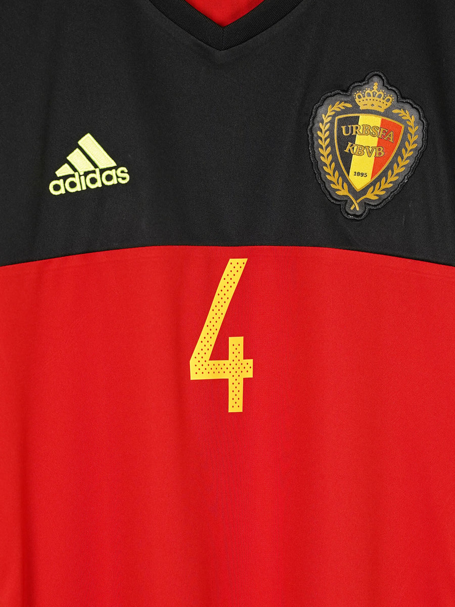 Belgium Home Shirt 2016/17 Nainggolan 4 (M)