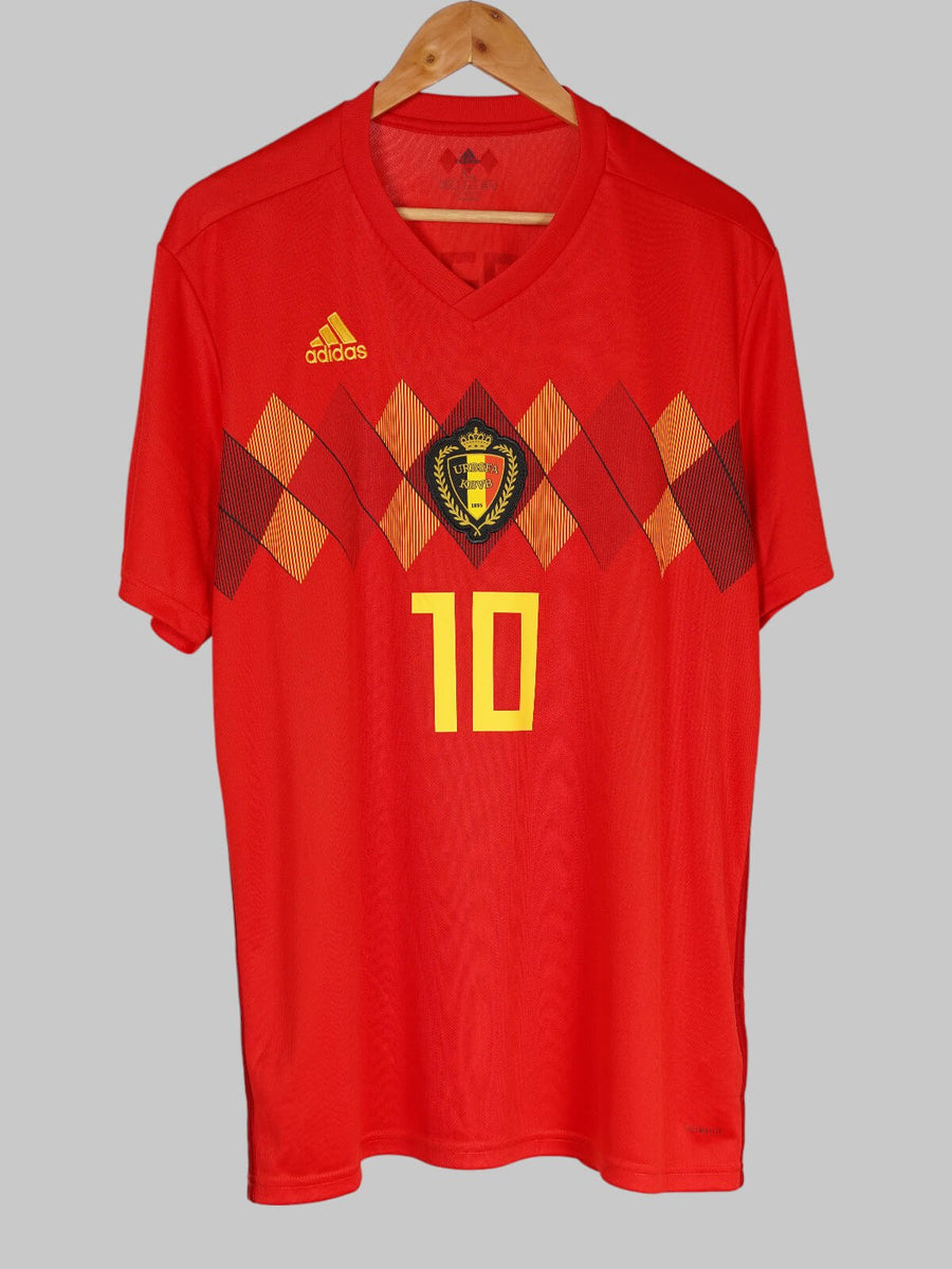 Belgium Home Shirt 2018/19 E.Hazard 10 (XL)