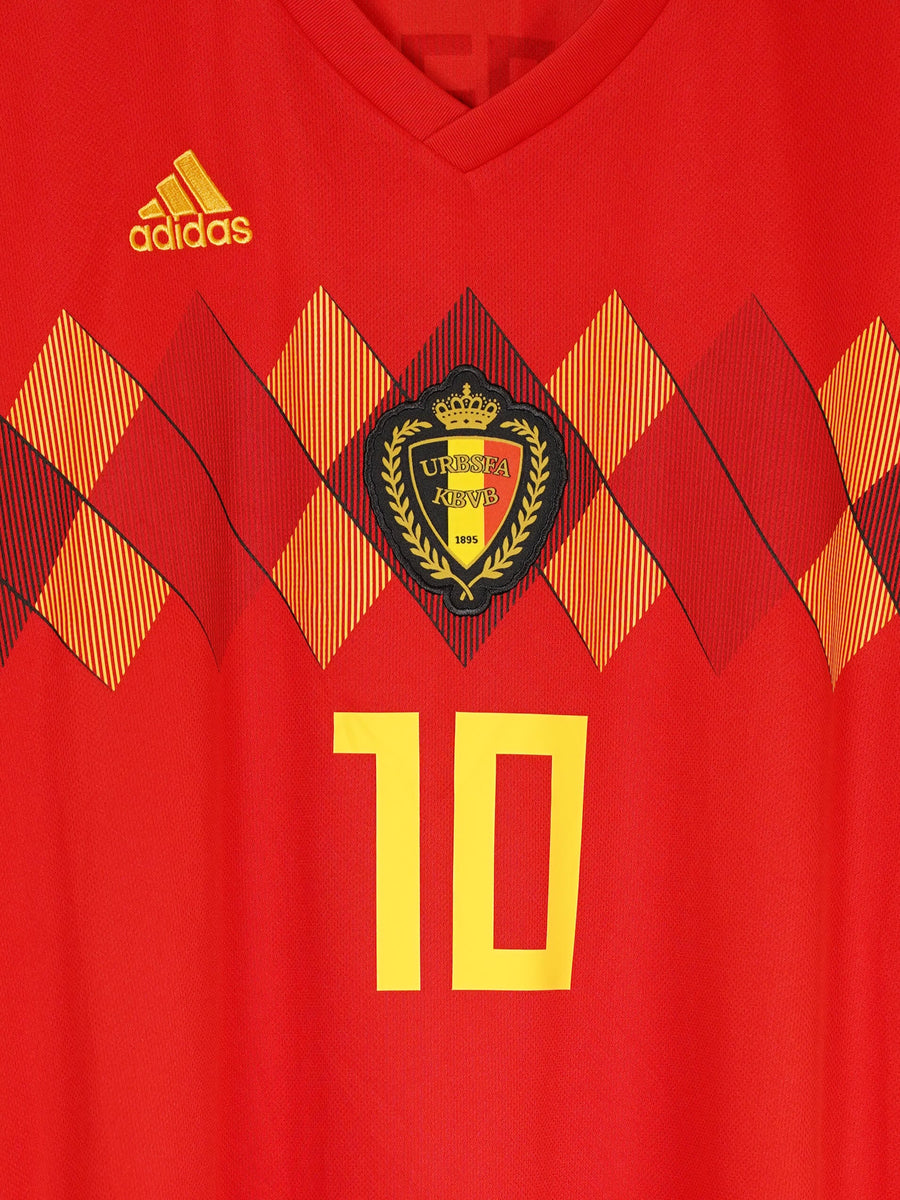 Belgium Home Shirt 2018/19 E.Hazard 10 (XL)
