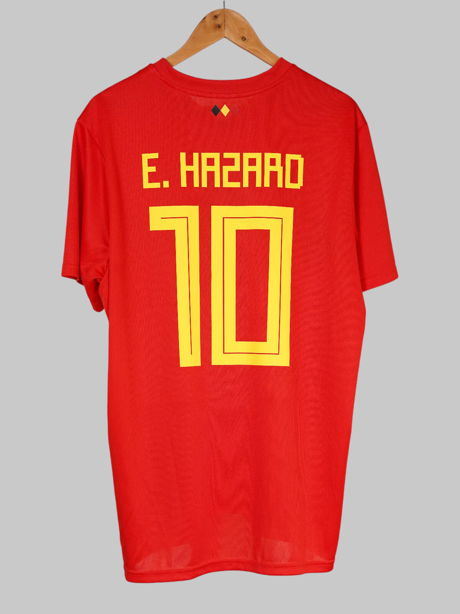 Belgium Home Shirt 2018/19 E.Hazard 10 (XL)