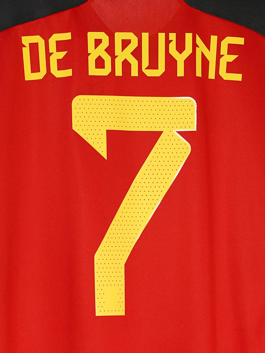 Belgium Home Shirt 2022/23 De Bruyne 7 (L)