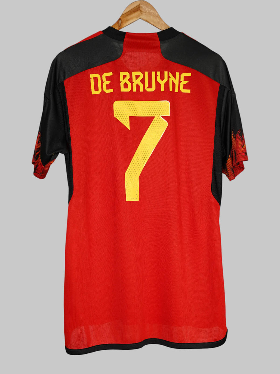 Belgium Home Shirt 2022/23 De Bruyne 7 (L)