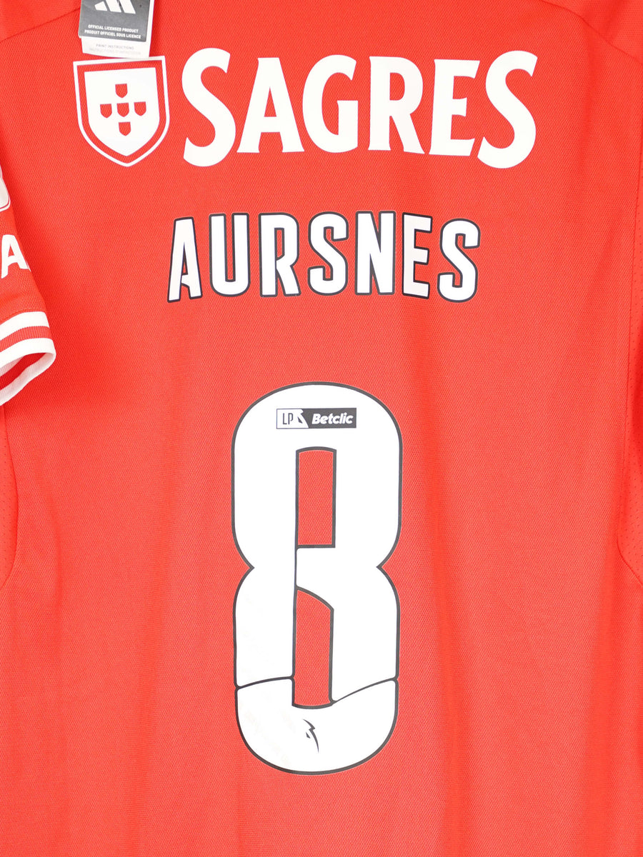 Benfica Home Shirt 2023/24 Aursnes 8 BNWT (L)