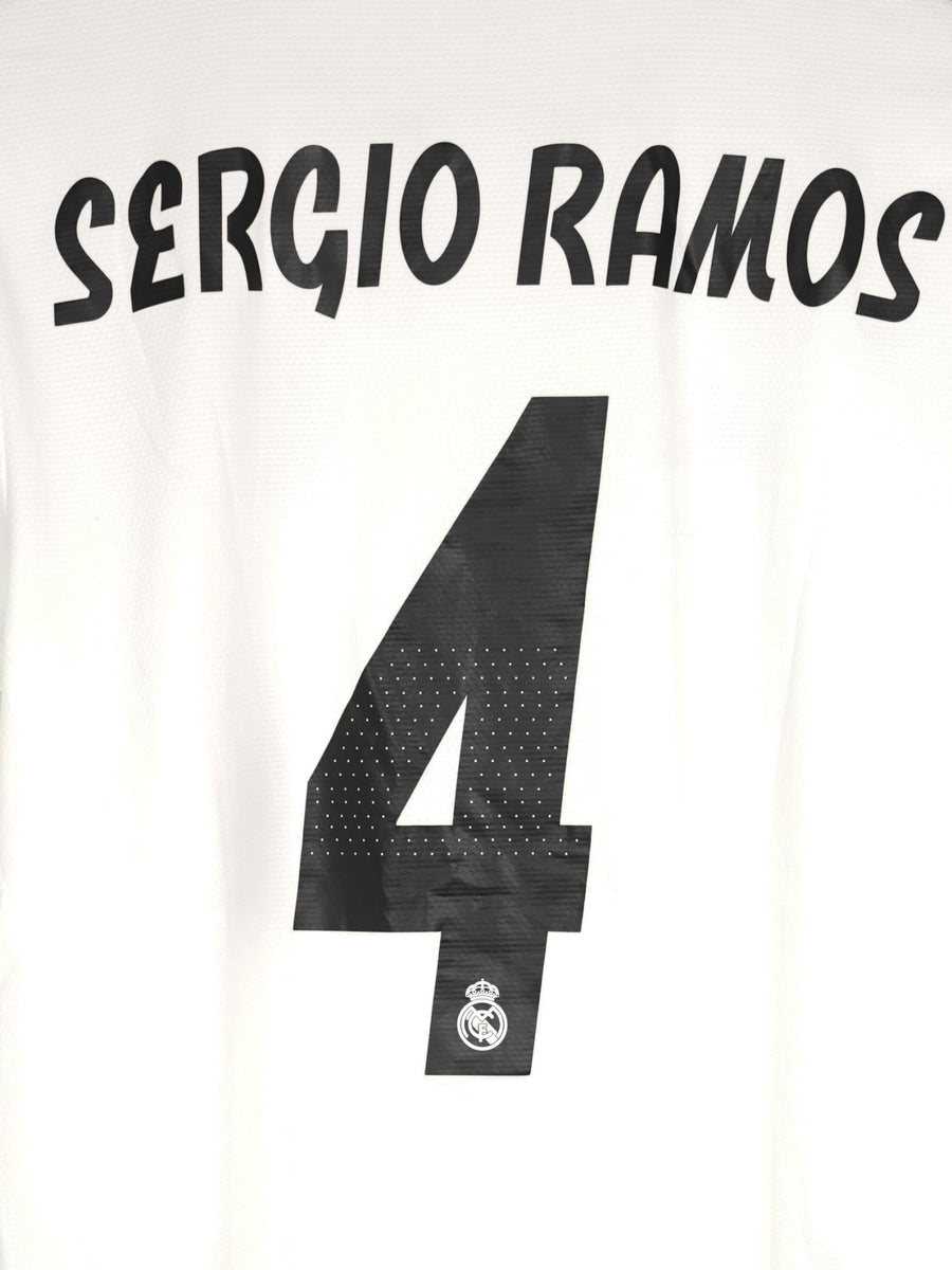 2018/19 Real Madrid Ramos #4 Home Shirt (M)