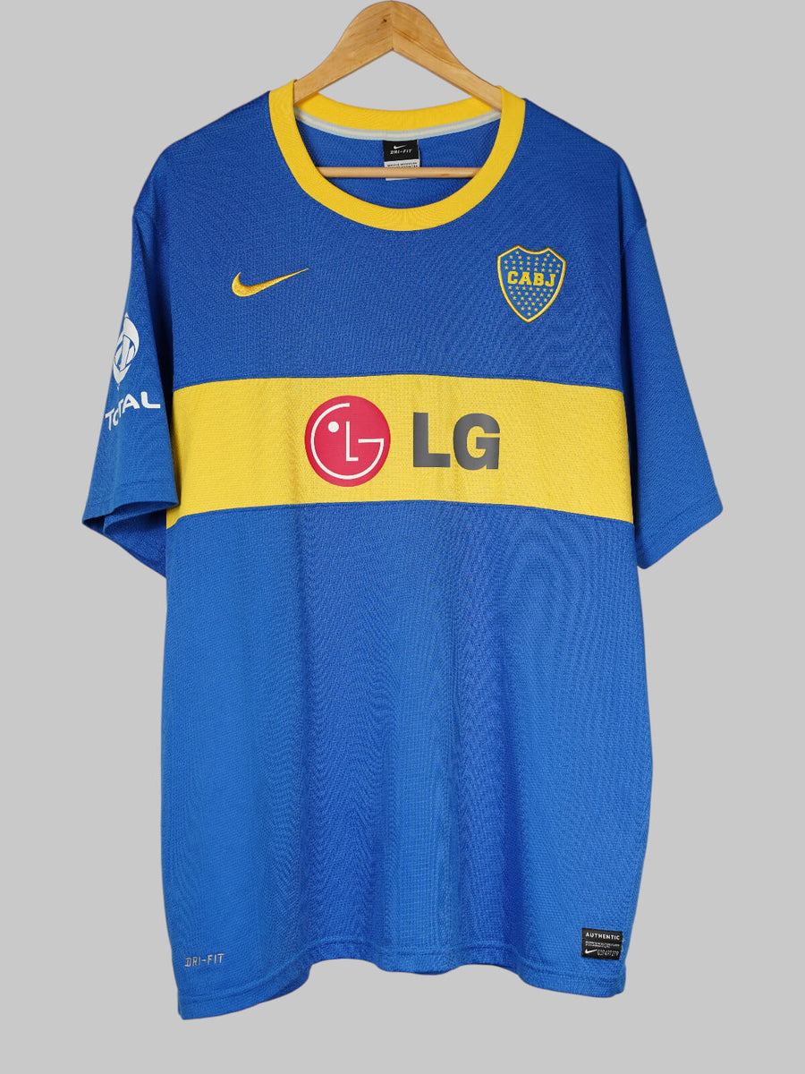 Boca Juniors Home Shirt 2010/11 Roman 10 (XXL)