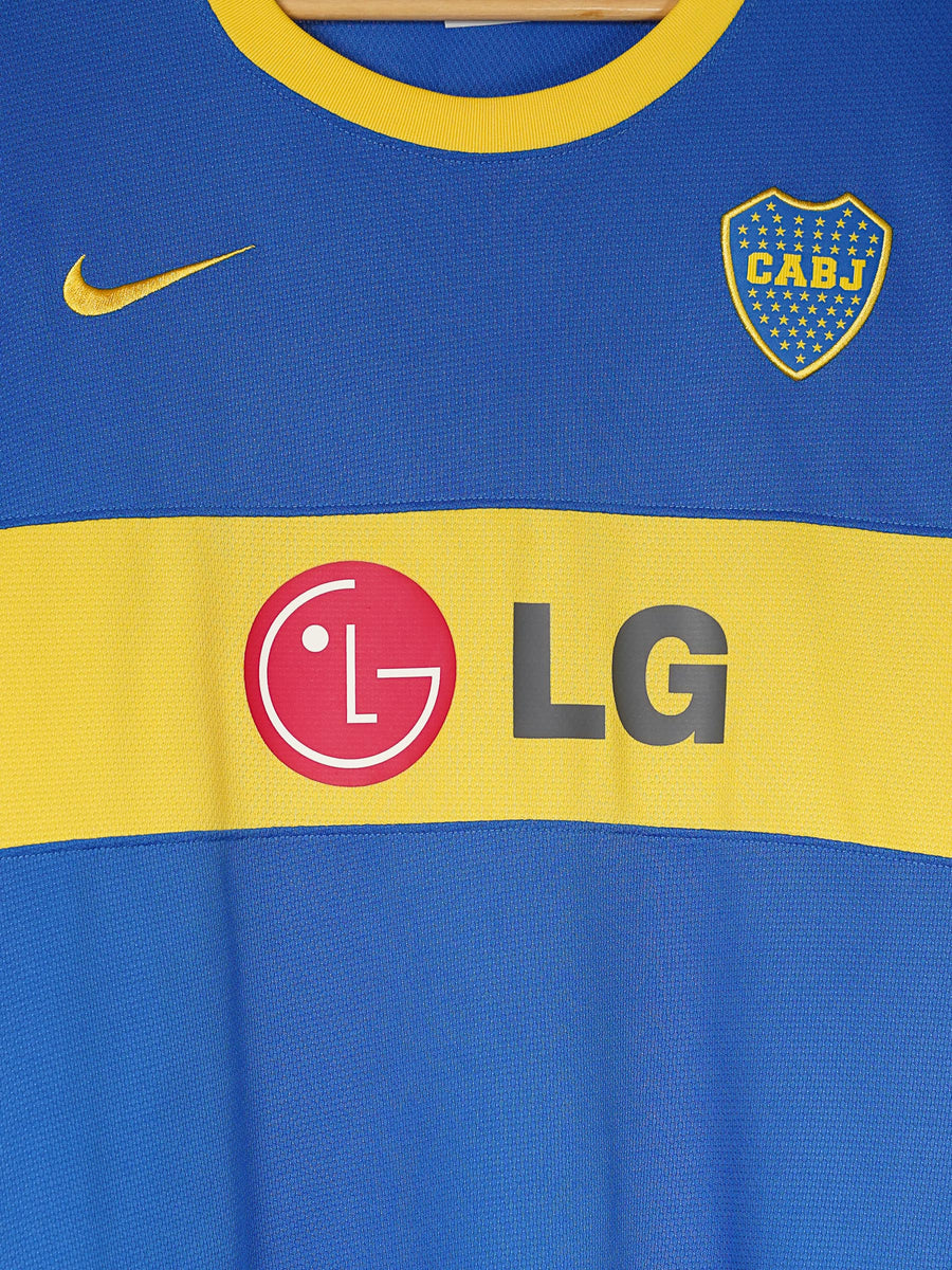 Boca Juniors Home Shirt 2010/11 Roman 10 (XXL)