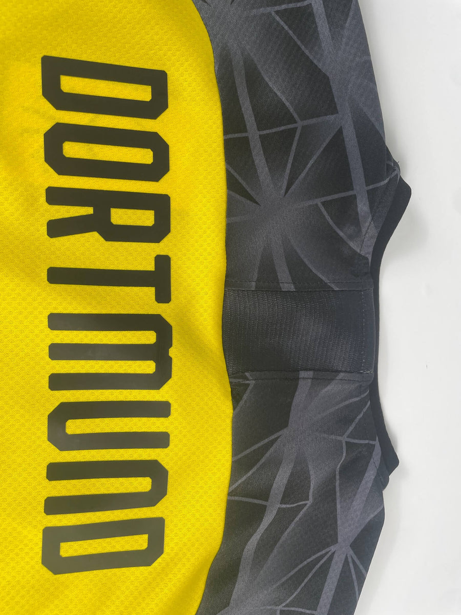 Borussia Dortmund European Home Shirt 2019/20 Haaland 17 (M)