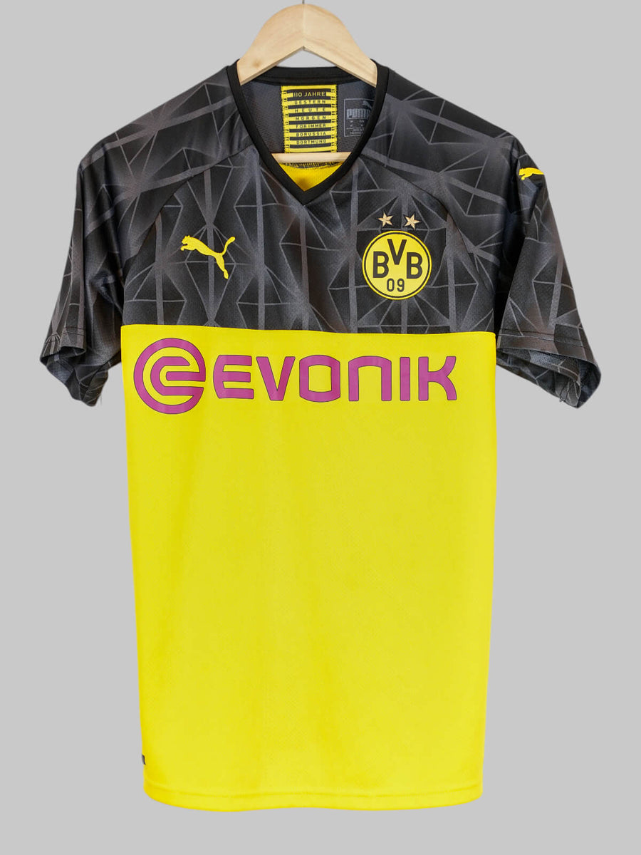 Borussia Dortmund European Home Shirt 2019/20 Haaland 17 (M)