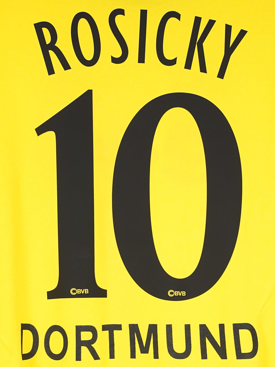Borussia Dortmund Home Shirt 2003/4 Rosicky 10 (M)