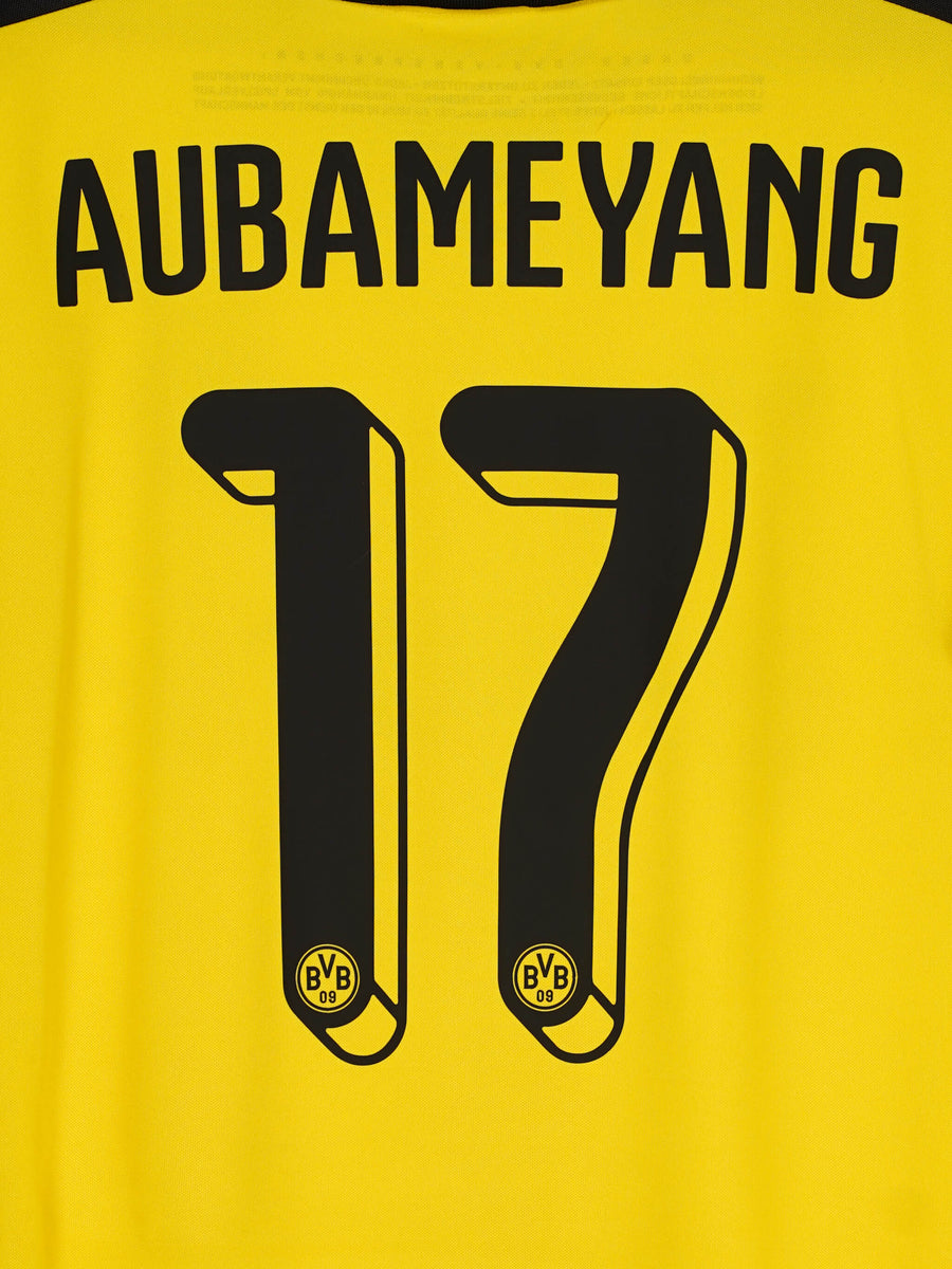 Borussia Dortmund Home Shirt 2015/16 Aubameyang 17 (M)