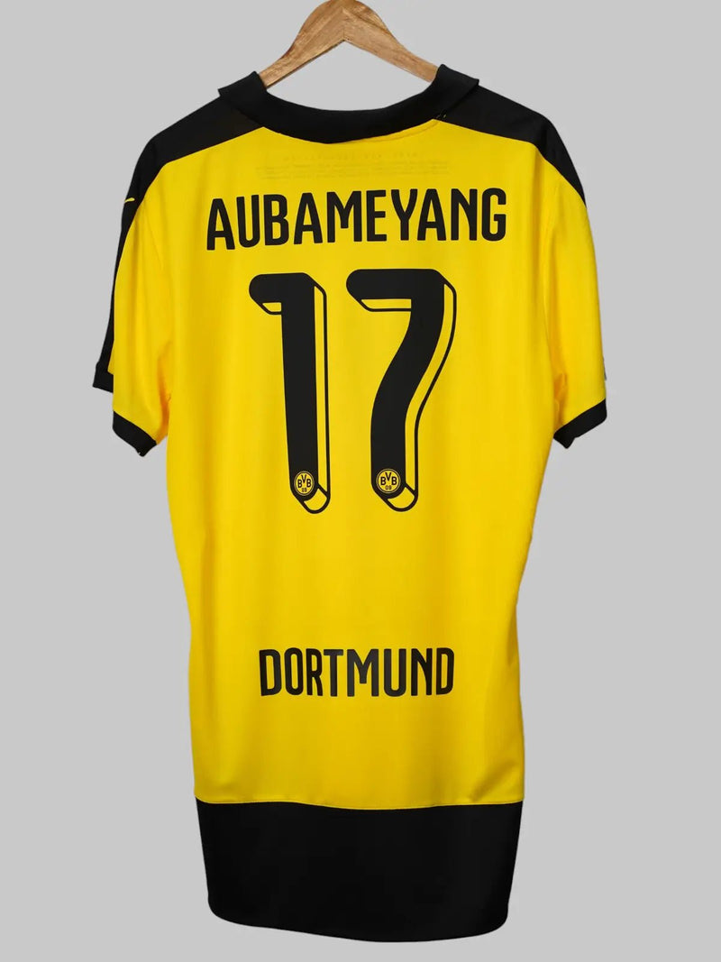 Borussia Dortmund Home Shirt 2015/16 Aubameyang 17 (XL)