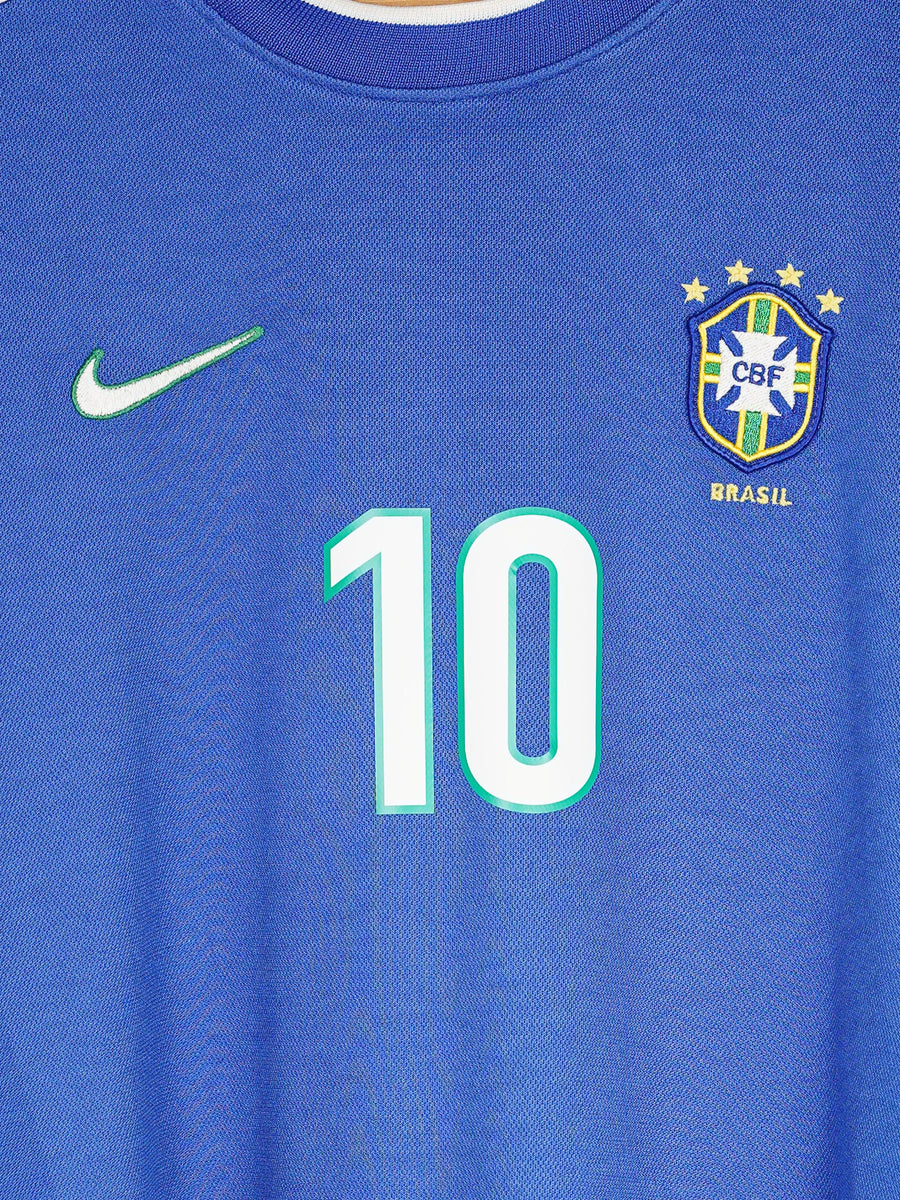 Brazil Away Shirt 1998/00 Rivaldo 10 (L)