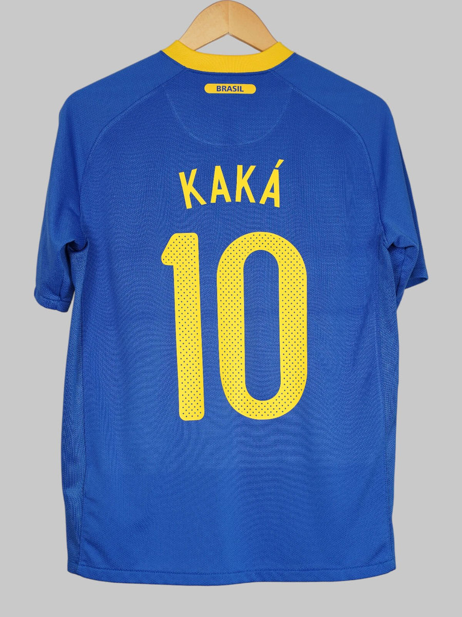 Brazil Away Shirt 2010/11 Kaka 10 (M)