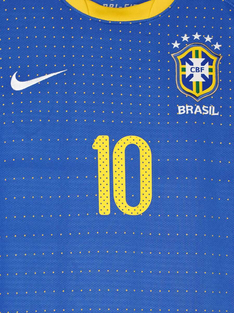 Brazil Away Shirt 2010/11 Kaka 10 (M)