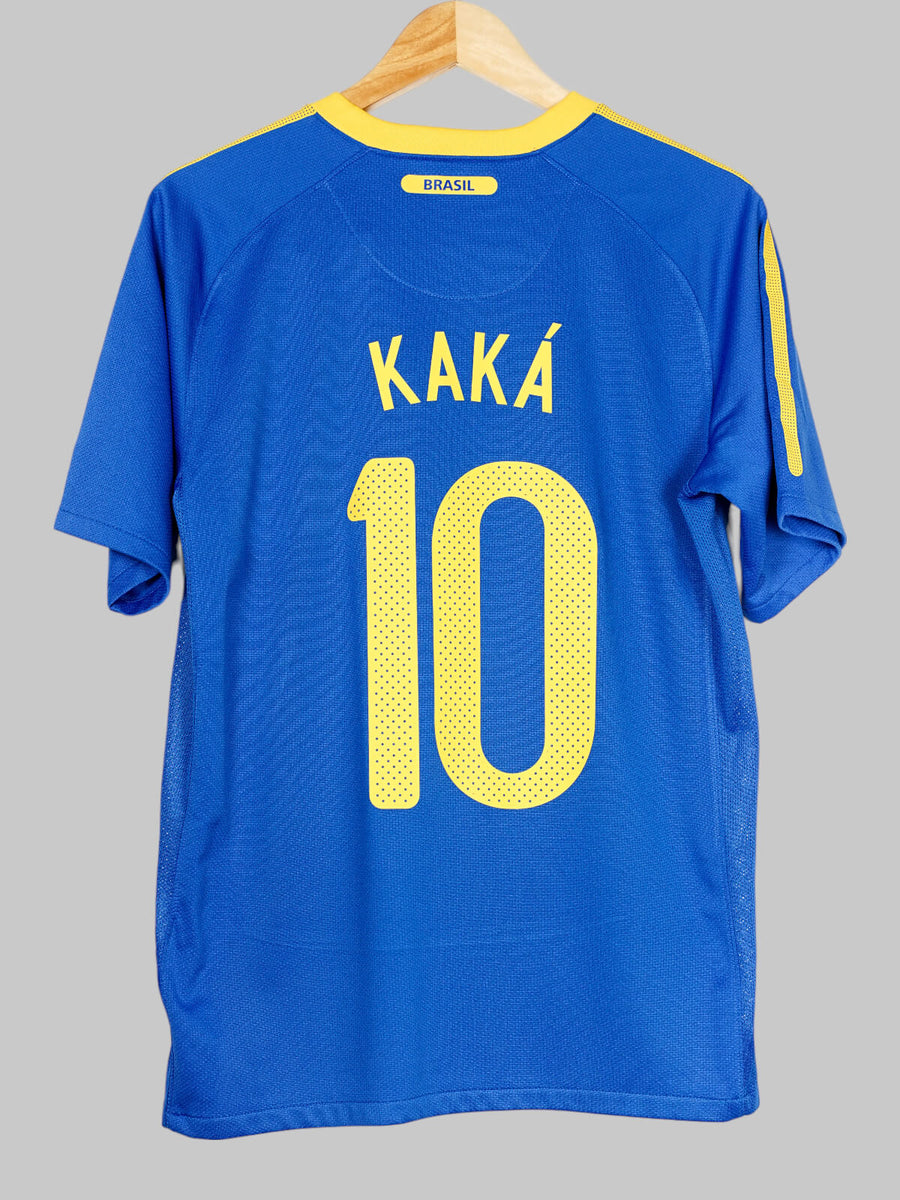 Brazil Away Shirt 2010/11 Kaka 10 (M)