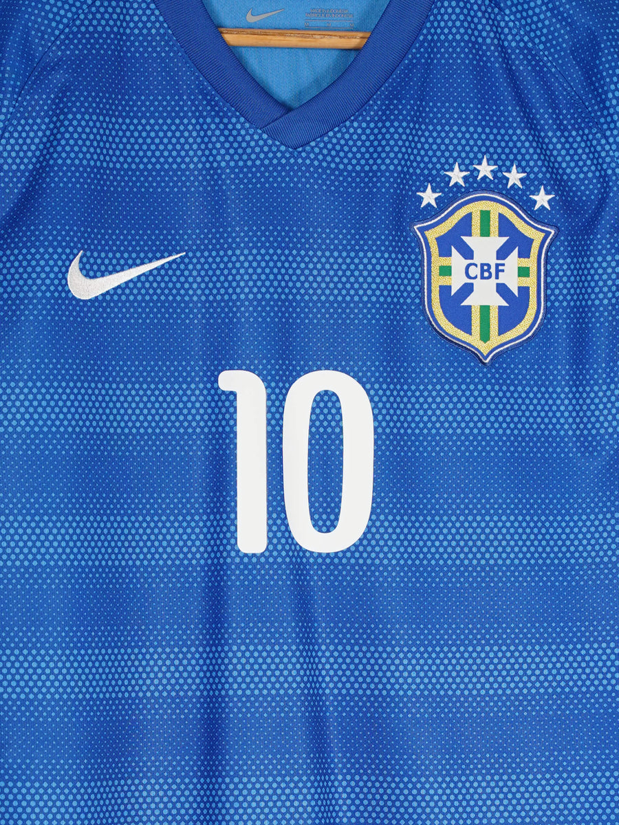 Brazil Away Shirt 2014/15 Neymar Jr 10 (M)