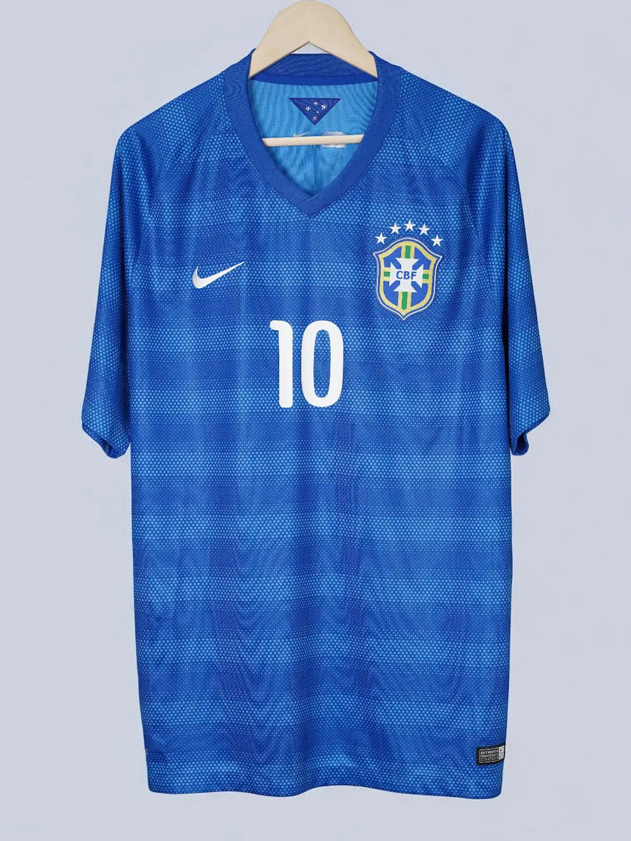 Brazil Away Shirt 2014/15 Neymar Jr 10 (XL)
