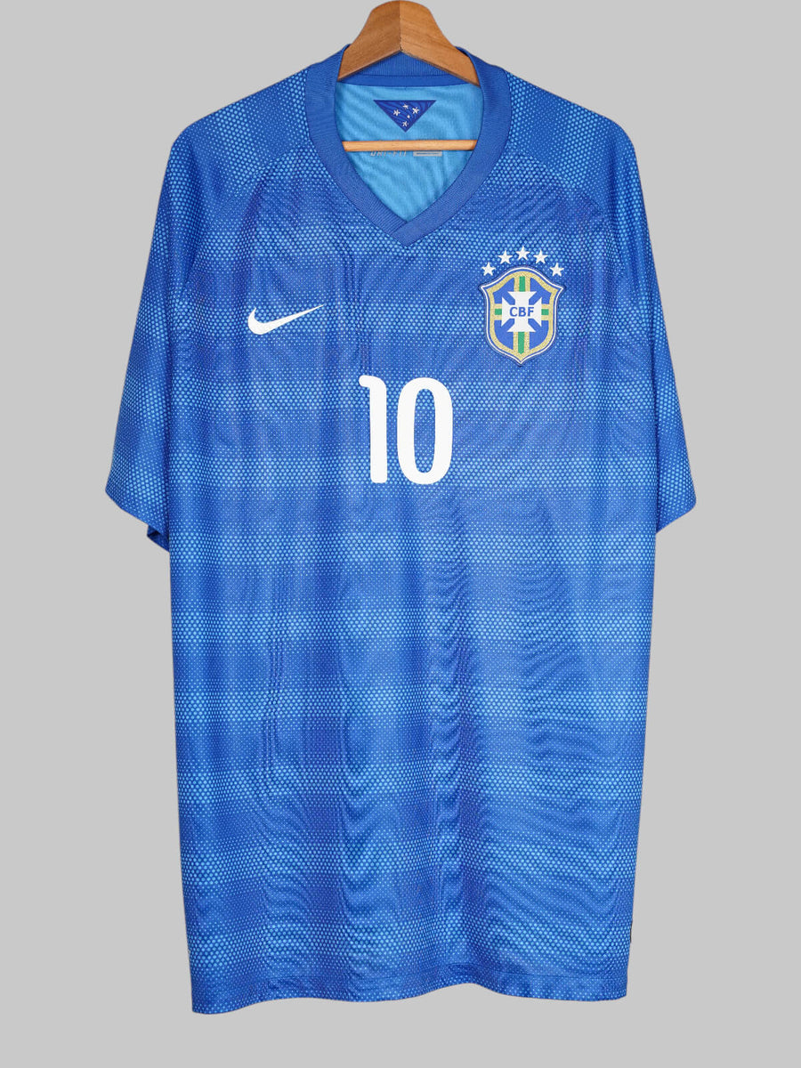 Brazil Away Shirt 2014/15 Neymar Jr 10 (XXL)