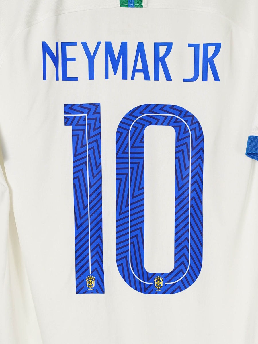 Brazil Away Shirt 2019/20 Neymar Jr 10 (L)