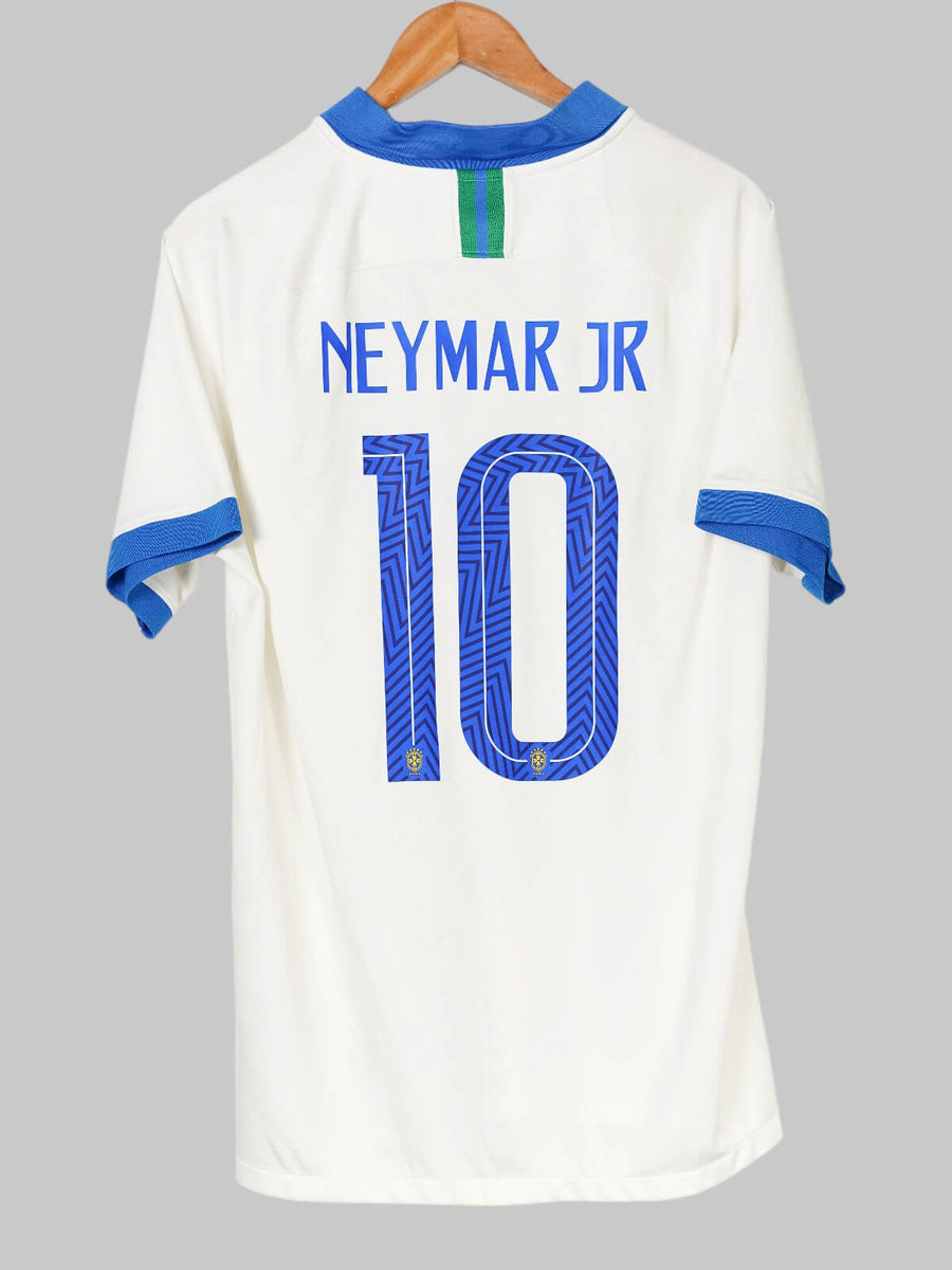 Brazil Away Shirt 2019/20 Neymar Jr 10 (L)