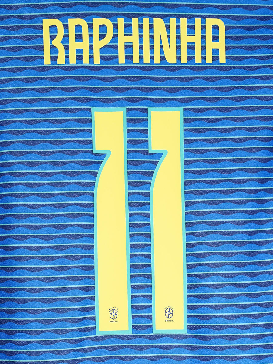 Brazil Away Shirt 2024/25 Raphinha 11 (L)