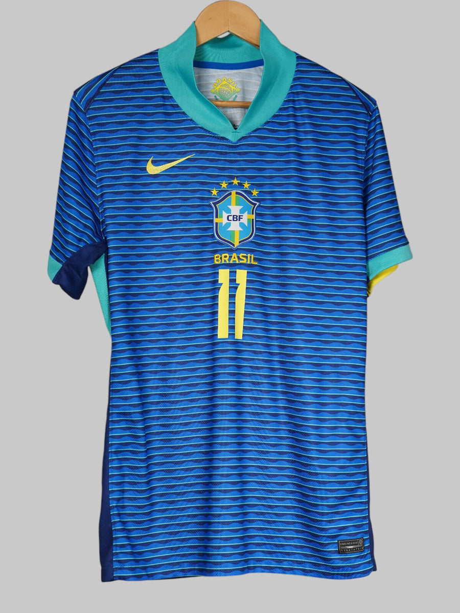 Brazil Away Shirt 2024/25 Raphinha 11 (L)