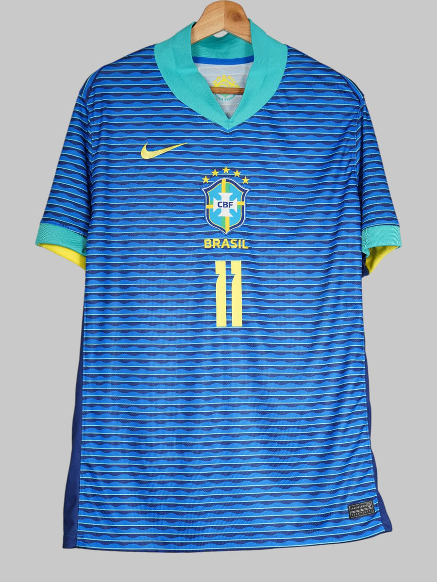 Brazil Away Shirt 2024/25 Raphinha 11 (L)