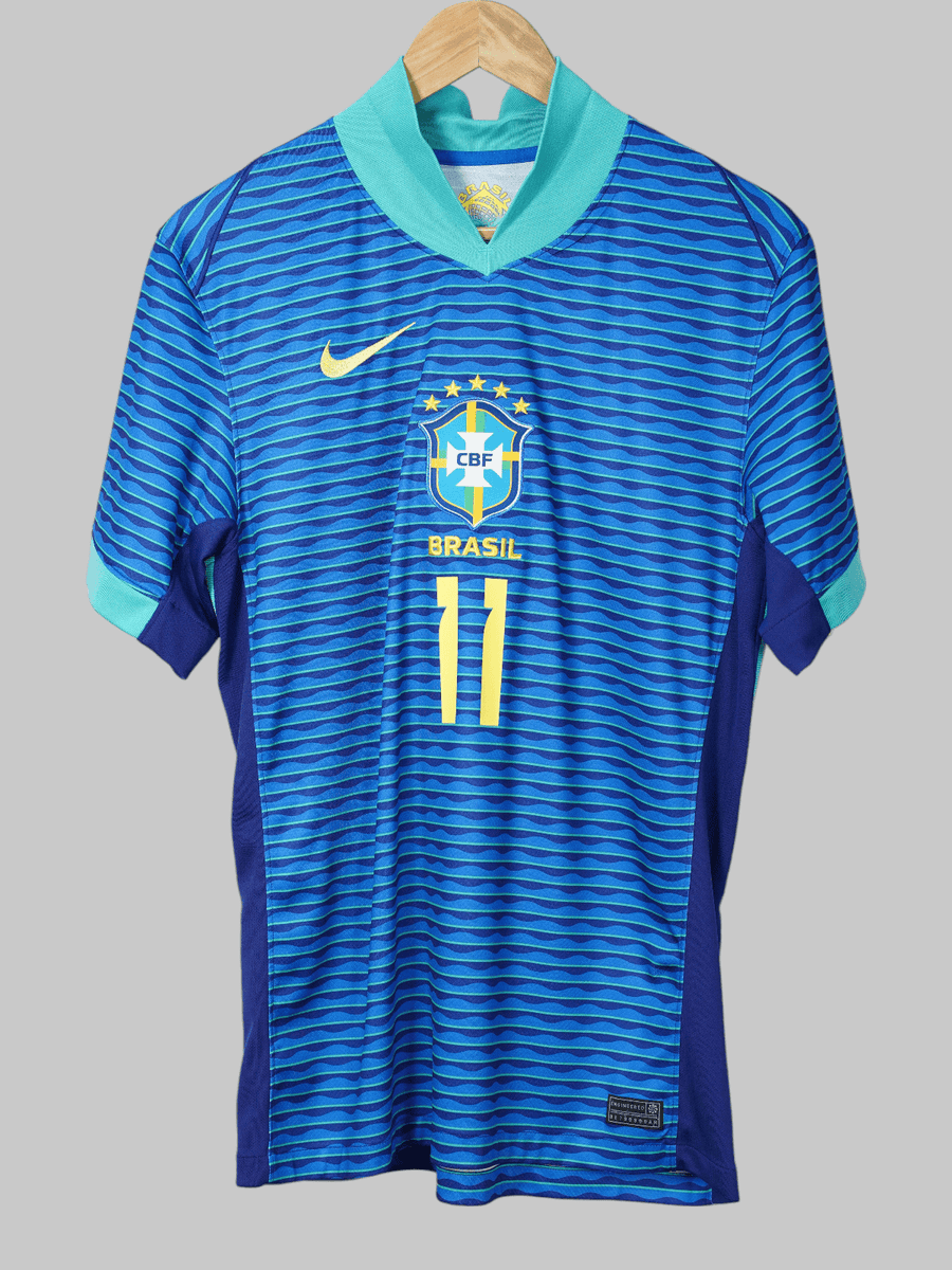 Brazil Away Shirt 2024/25 Raphinha 11 (M)