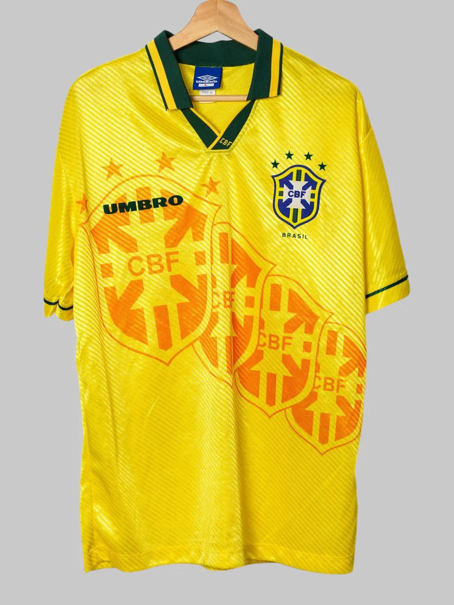 Brazil Home Shirt 1996/97 (L)