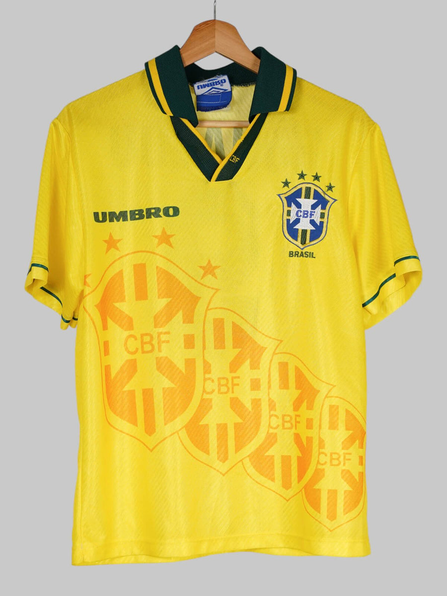 Brazil Home Shirt 1996/97 Ronaldo 9 (S)