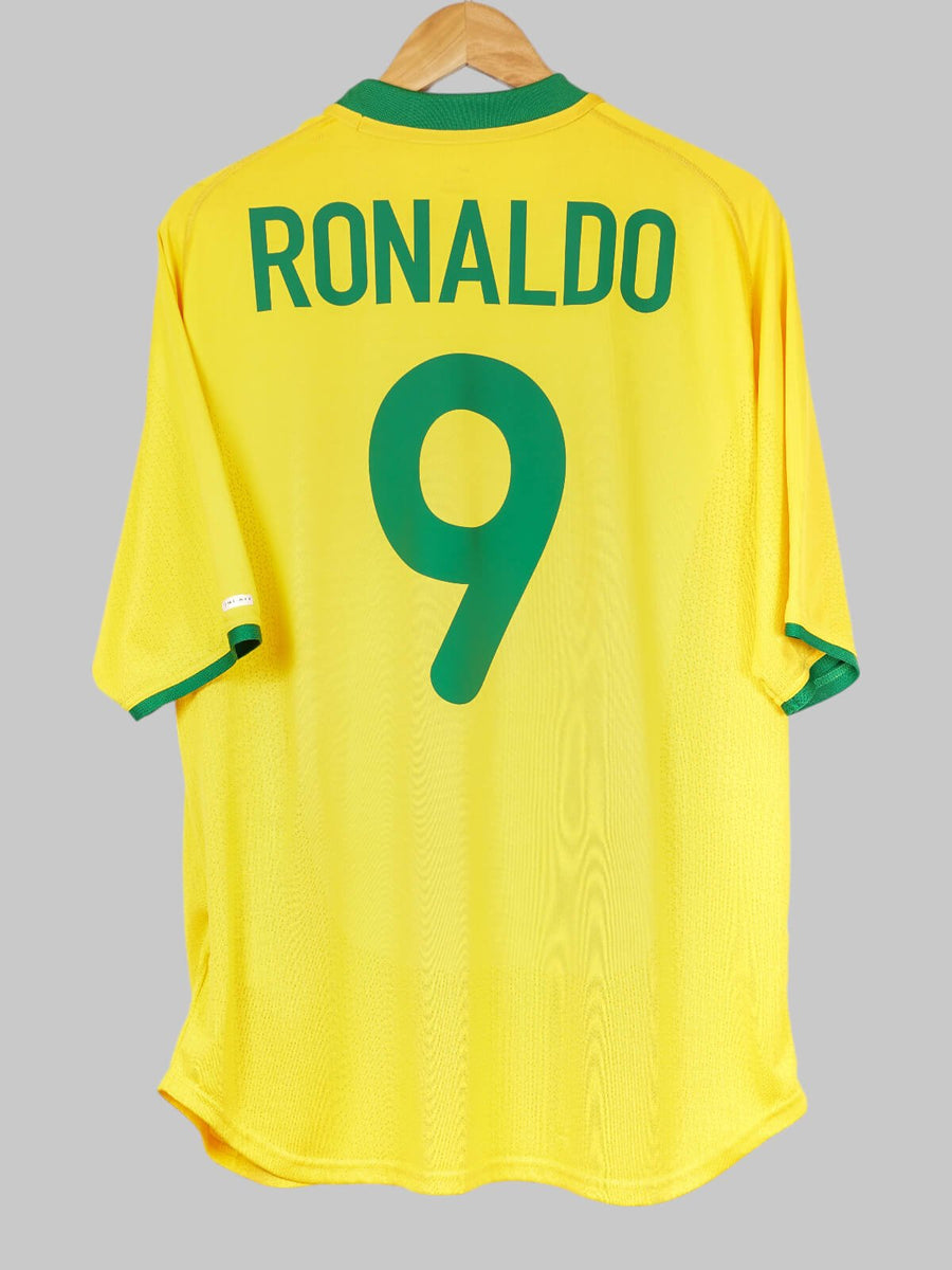 Brazil Home Shirt 2000/1 Ronaldo 9 (L)