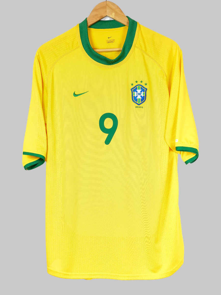 Brazil Home Shirt 2000/1 Ronaldo 9 (L)
